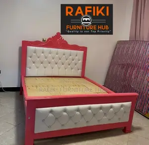 Royal Bed / Leather / 5by6 / Wooden Bed / Best Furniture