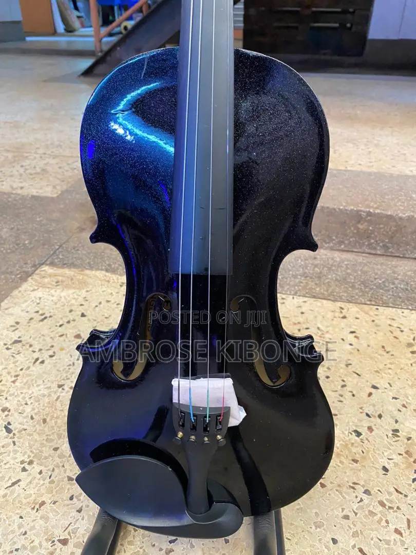 Black Original Clear Sound 4/4 Acoustic Violin Full Package