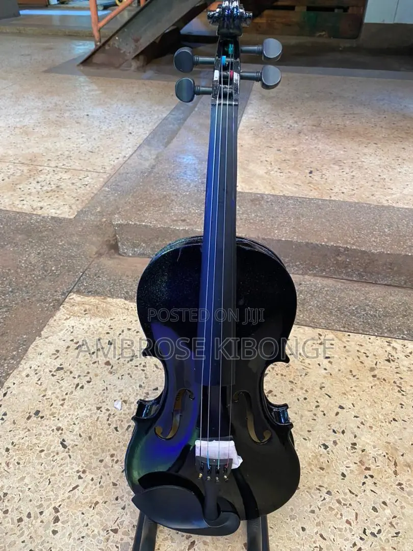 Black Original Clear Sound 4/4 Acoustic Violin Full Package