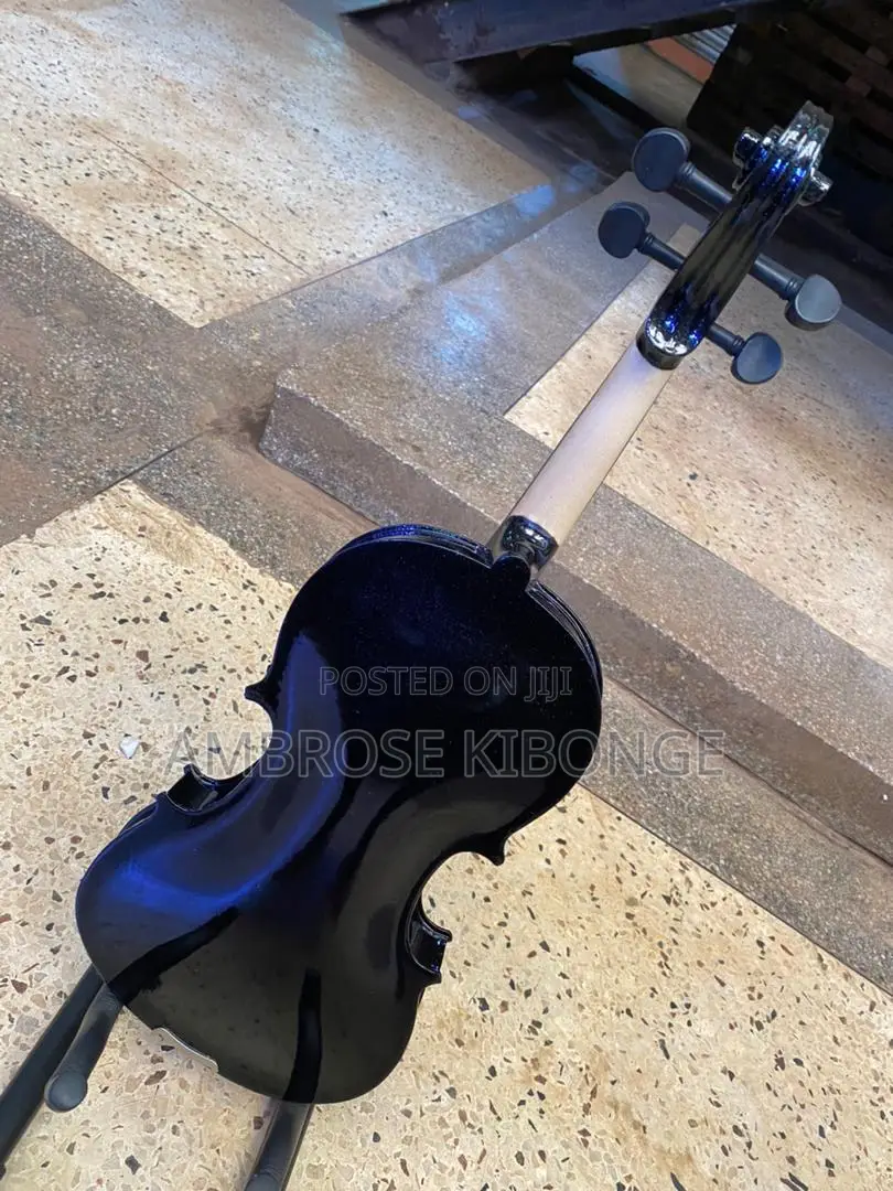 Black Original Clear Sound 4/4 Acoustic Violin Full Package