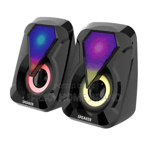 USB Wired Computer Speakers Bass Stereo Subwoofer
