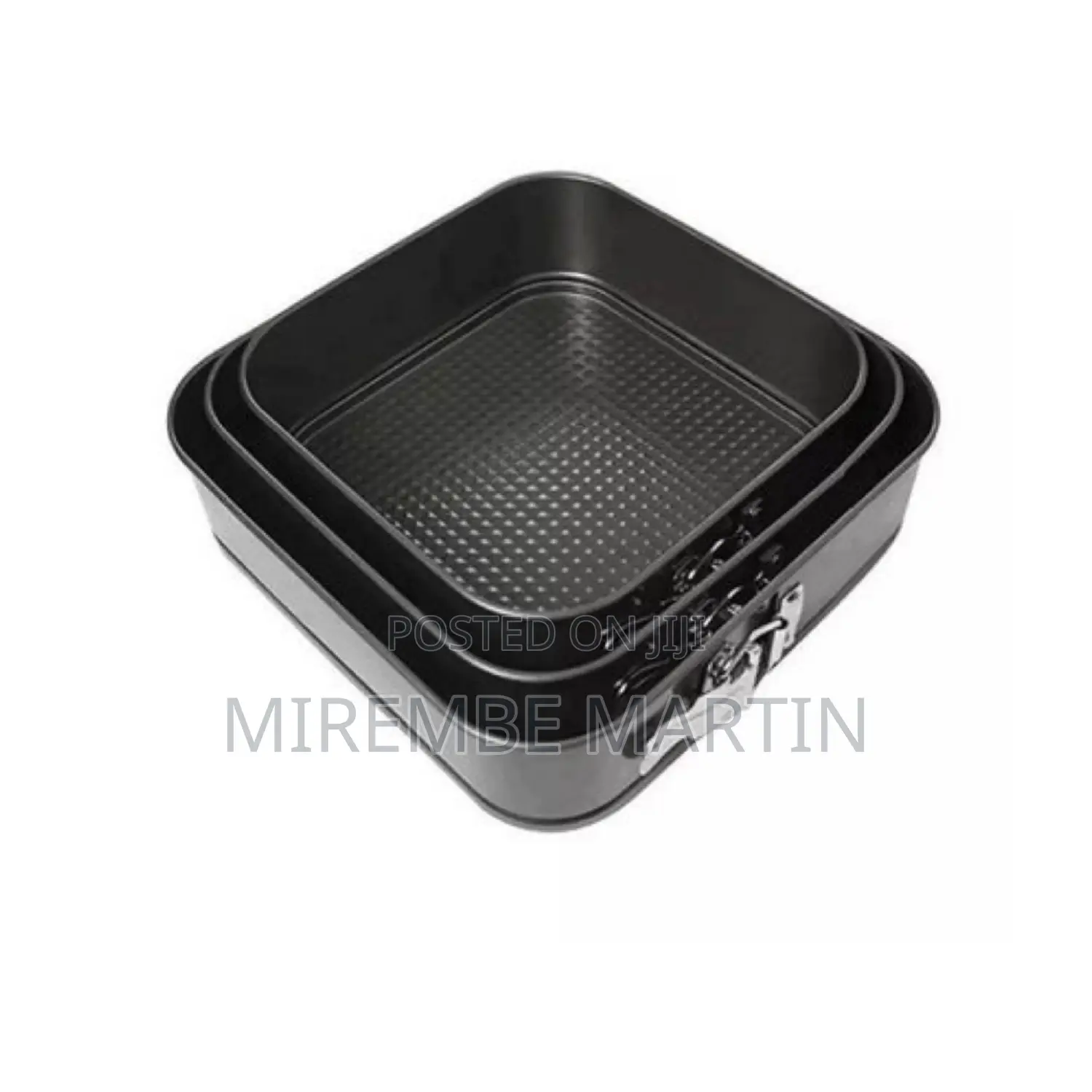 3pcs Square Bakeware Pans.