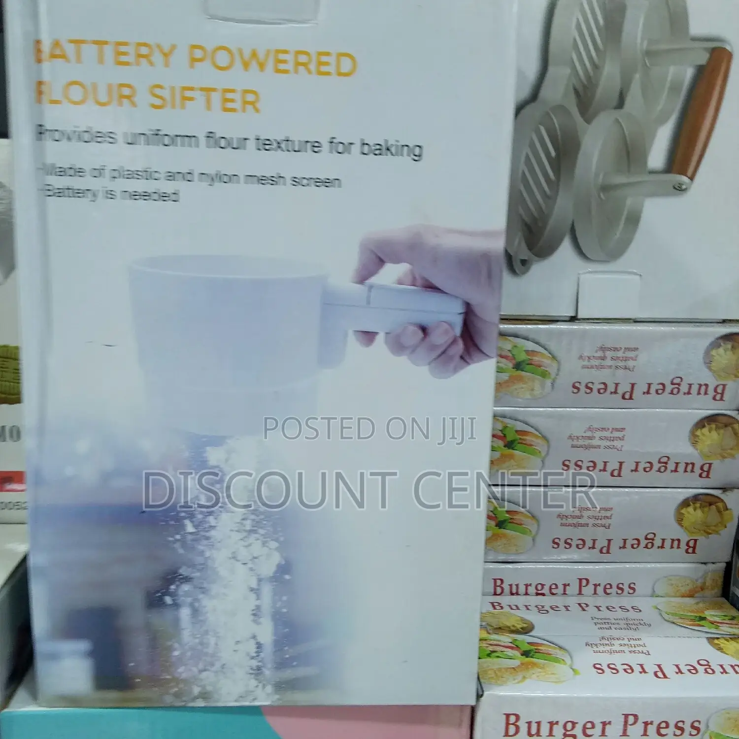 Battery Powered Flour Sifter