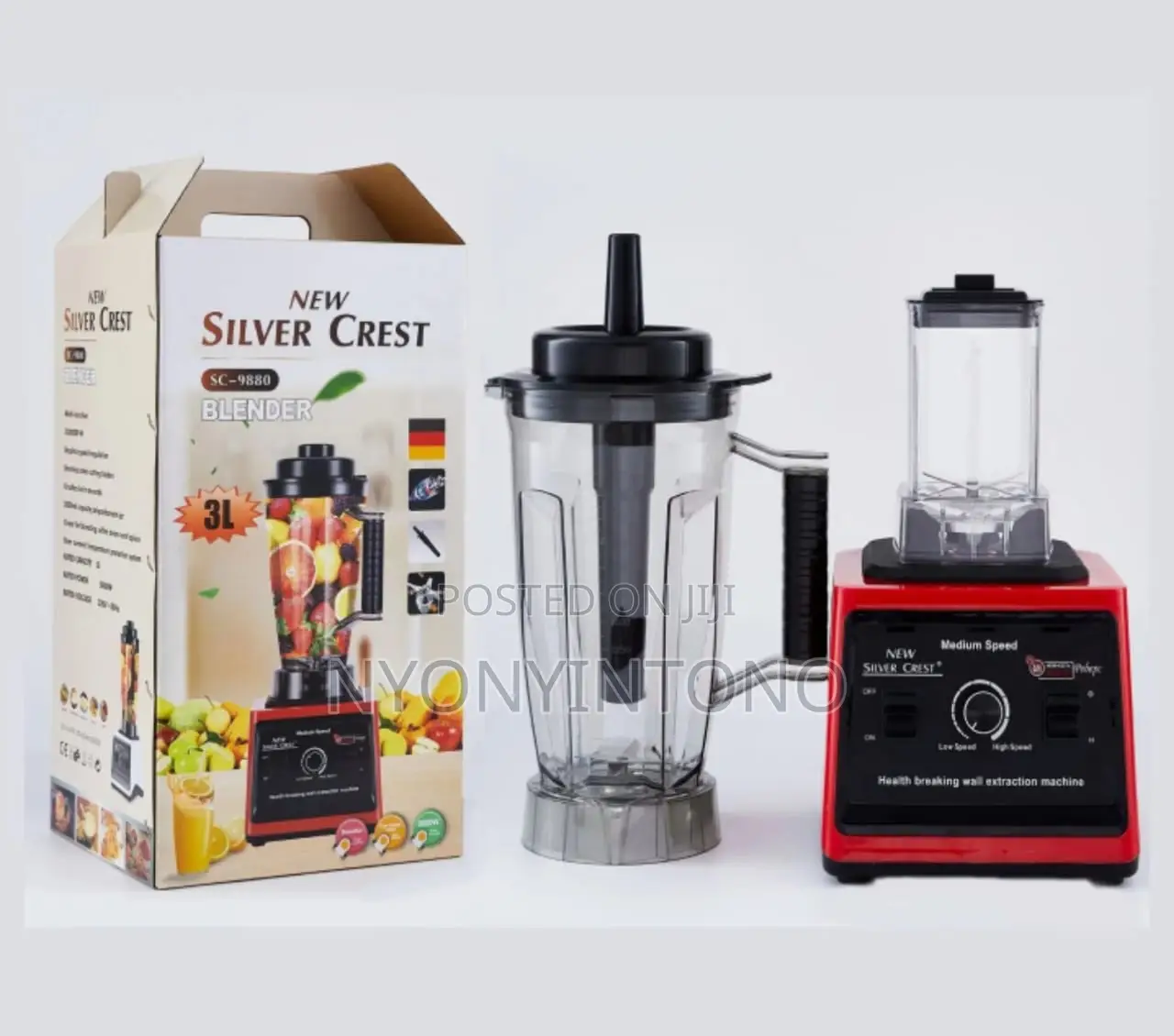 Silver Crest 3 Litres Heavy Duty Commercial Blender.