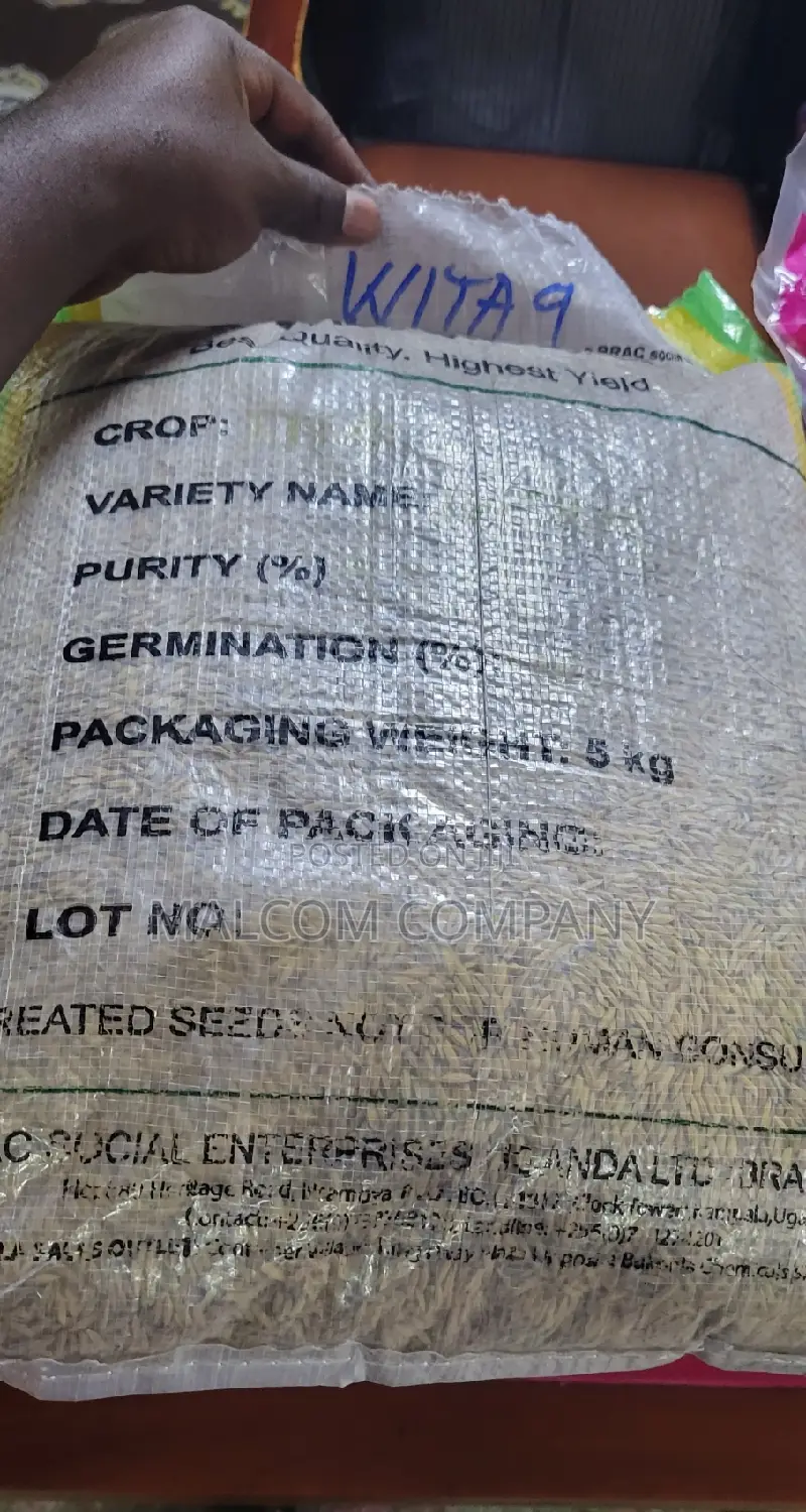 Wetland Rice Seeds 5kg ( Wita 9)