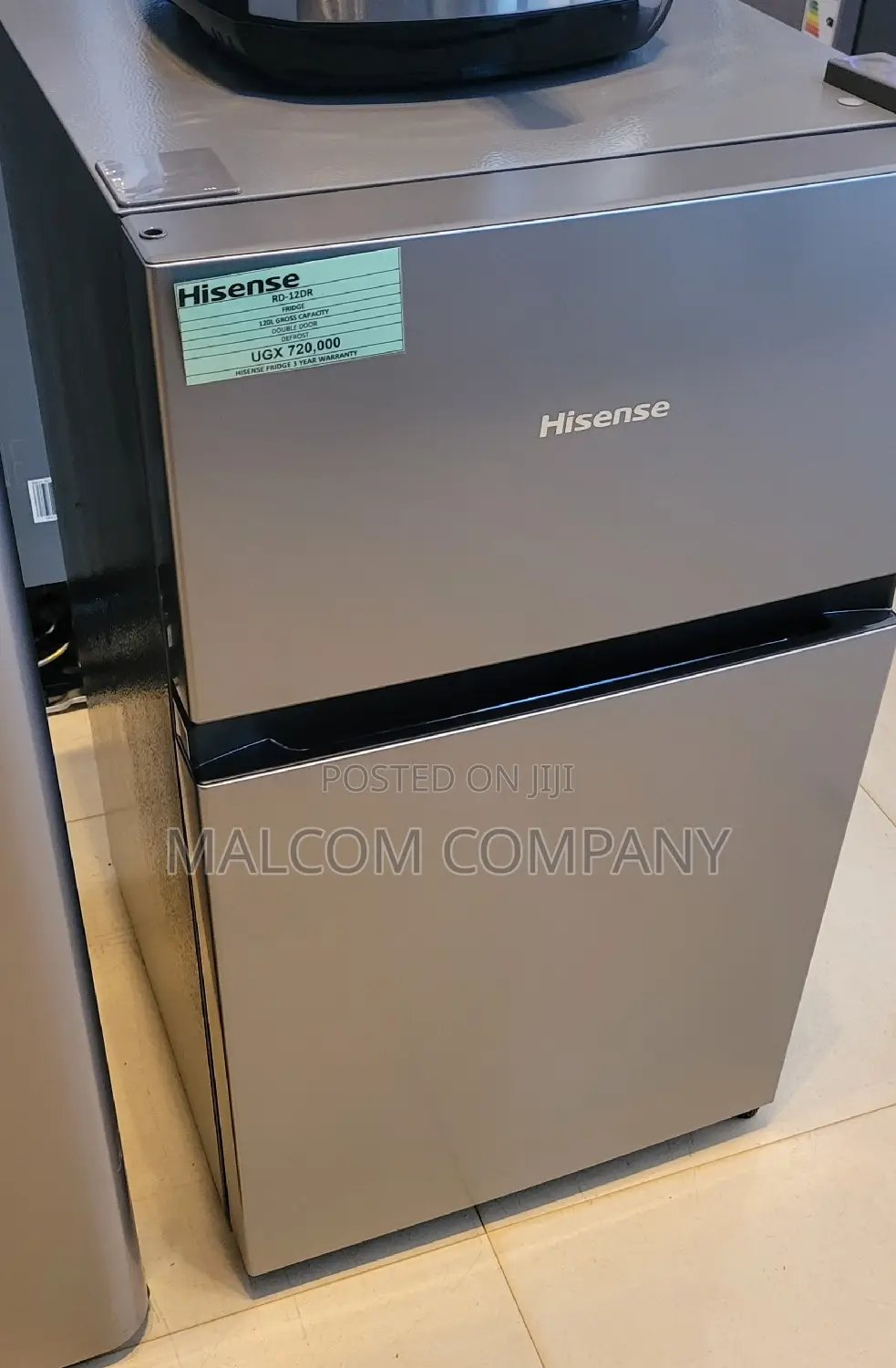 Hisense Double Door Defrost 120L Fridge