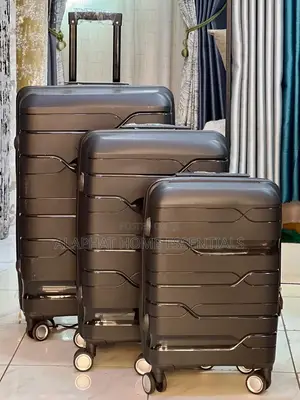 The 3 Piece Rubber ( Unbreakable Suitcases)