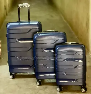 The 3 Piece Rubber ( Unbreakable Suitcases)