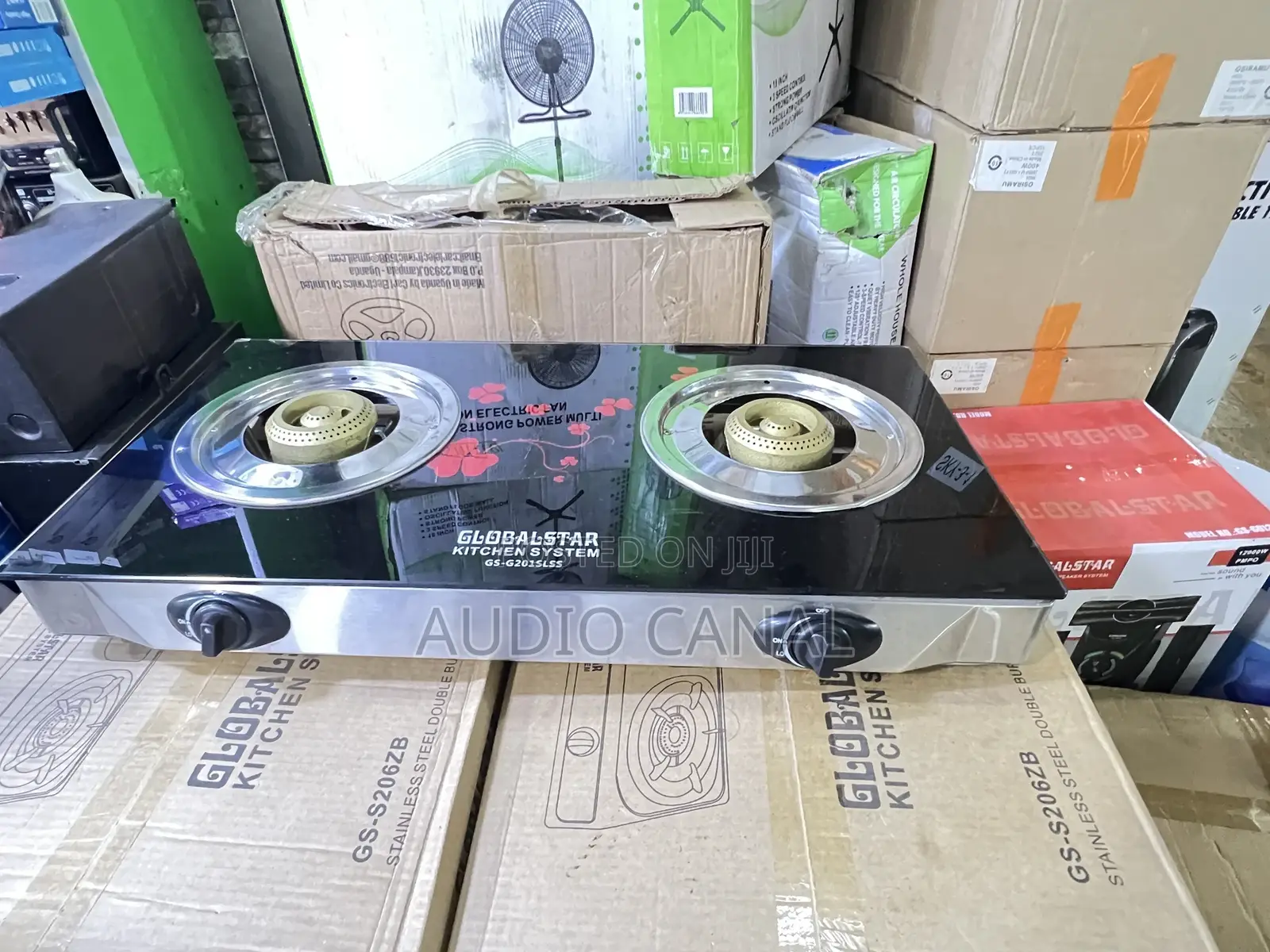 Glass Gas Cooker