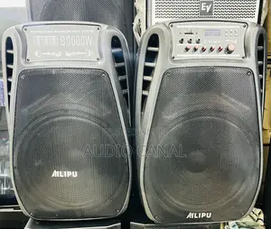 Double 80000W Speakers