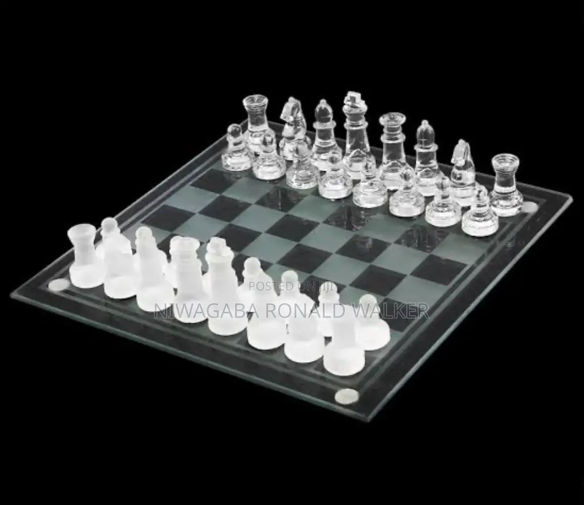 Glass Chess Kit Box