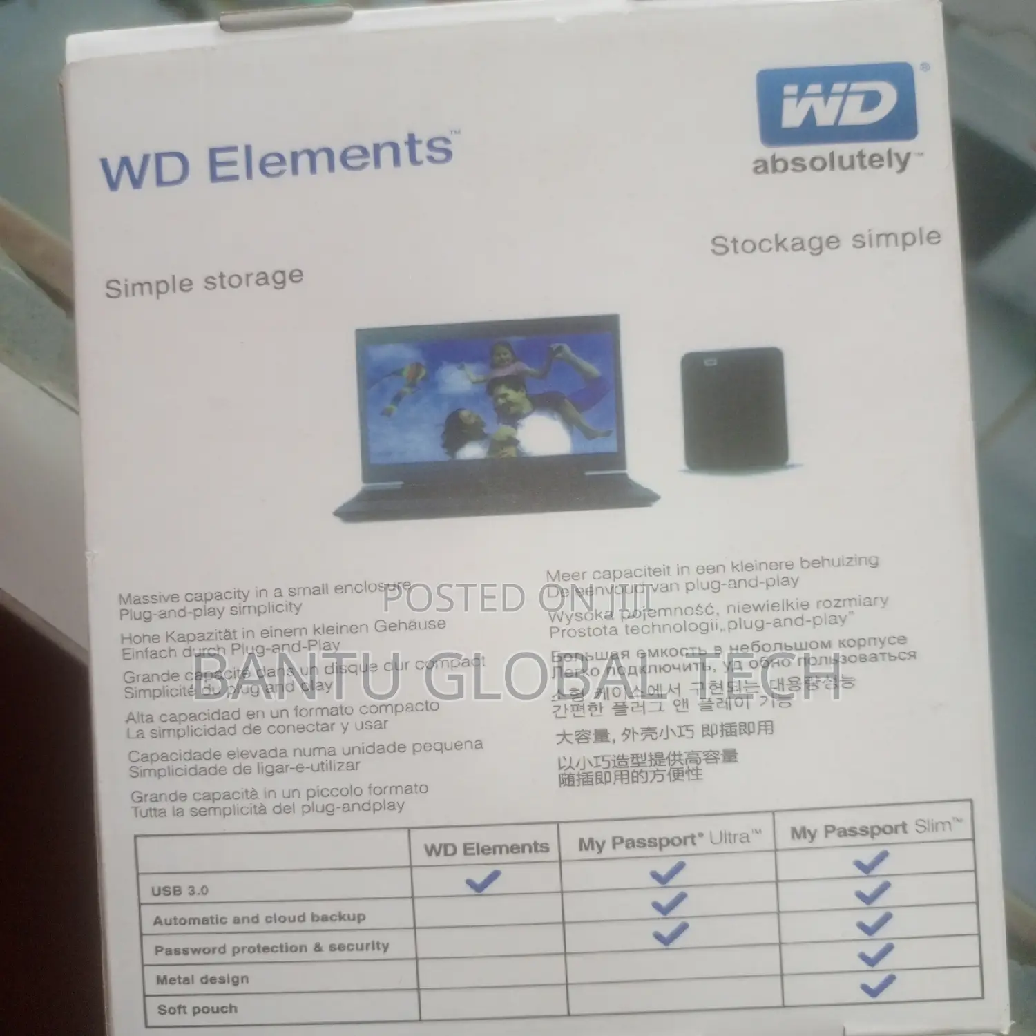 3.0 WD Hard Disk External Casing