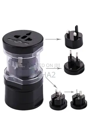 Photo - All in 1 EU + AU+ UK + US Plug Travel Adapter