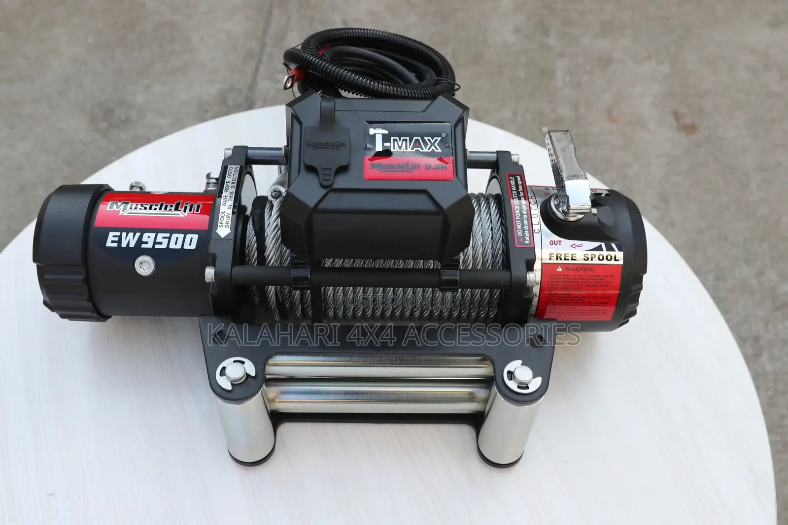12v Electric Cable Pulling Winch for Vehicles.
