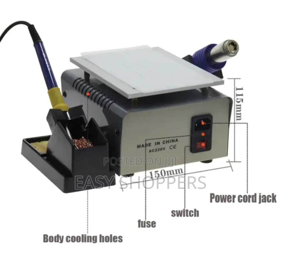 3 in 1 Kada 9803D+ Blower, Separator and Soldering Gun