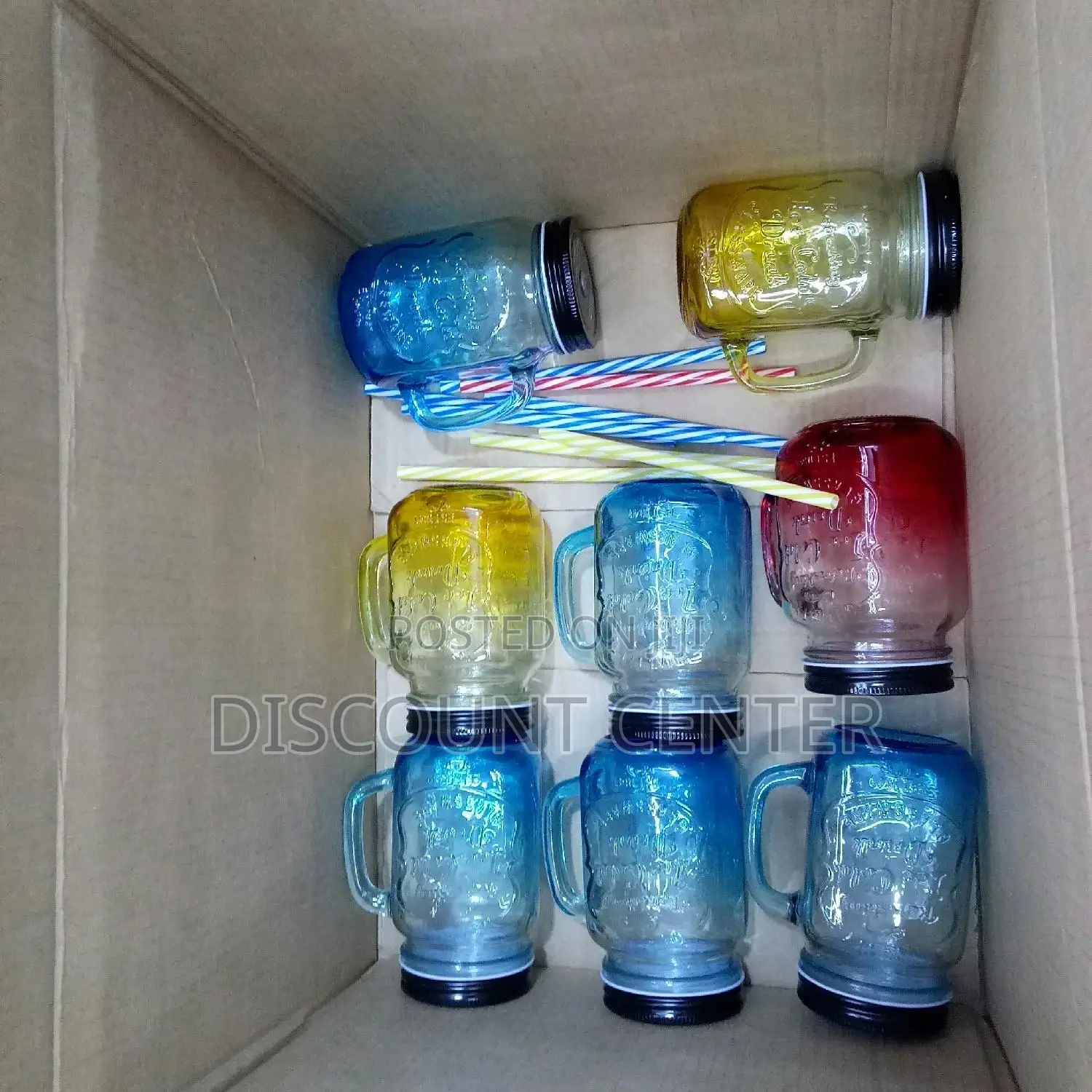 Straw Glass 500mls