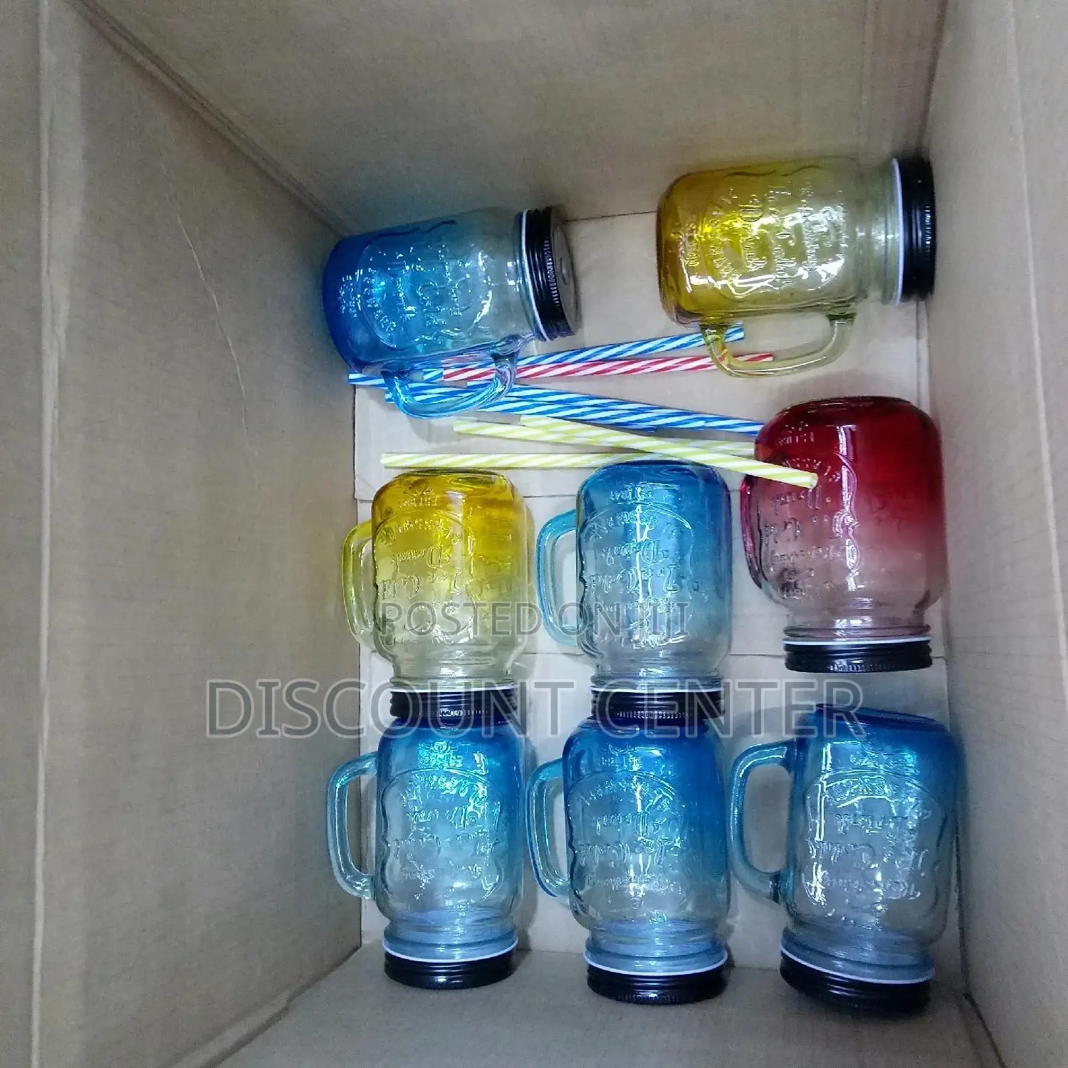 Straw Glass 500mls