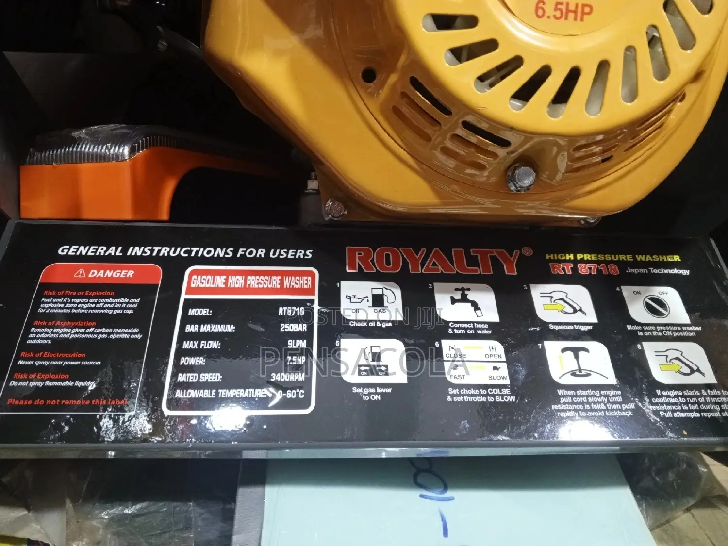 Petrol Pressure Washer(Gasoline)