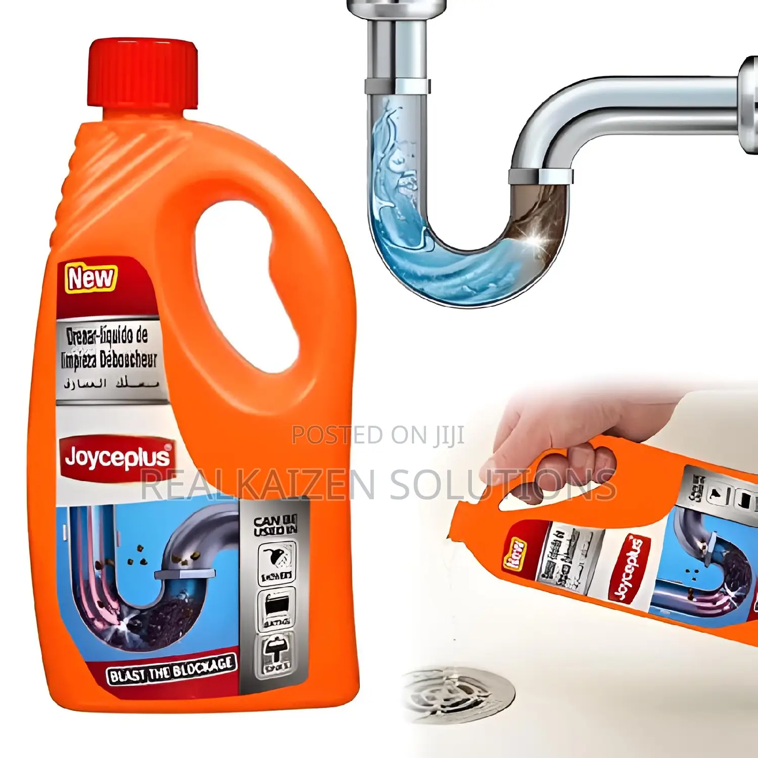 JOYCEPLUS Drain Unblocker | Opener 1 Liter