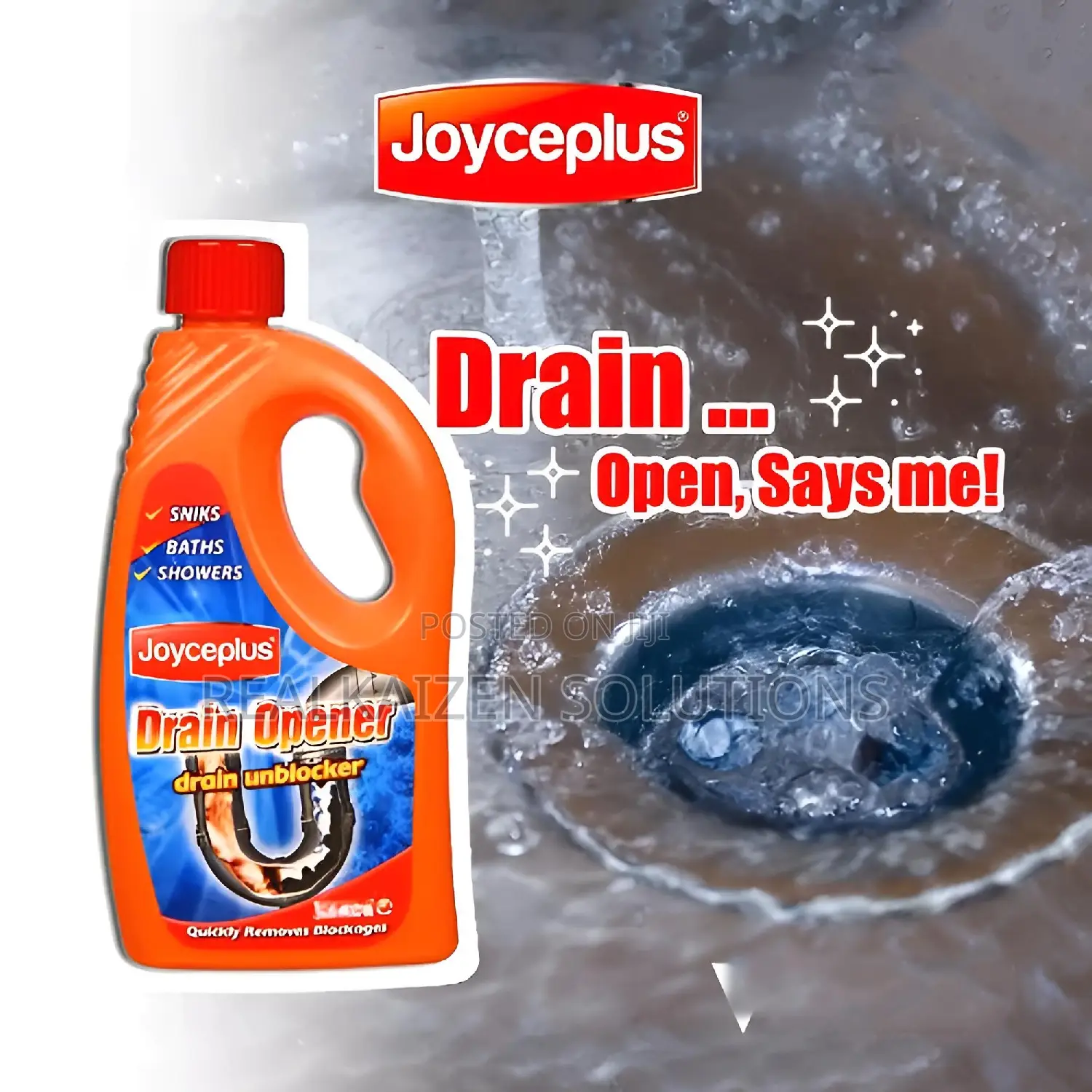 JOYCEPLUS Drain Unblocker | Opener 1 Liter