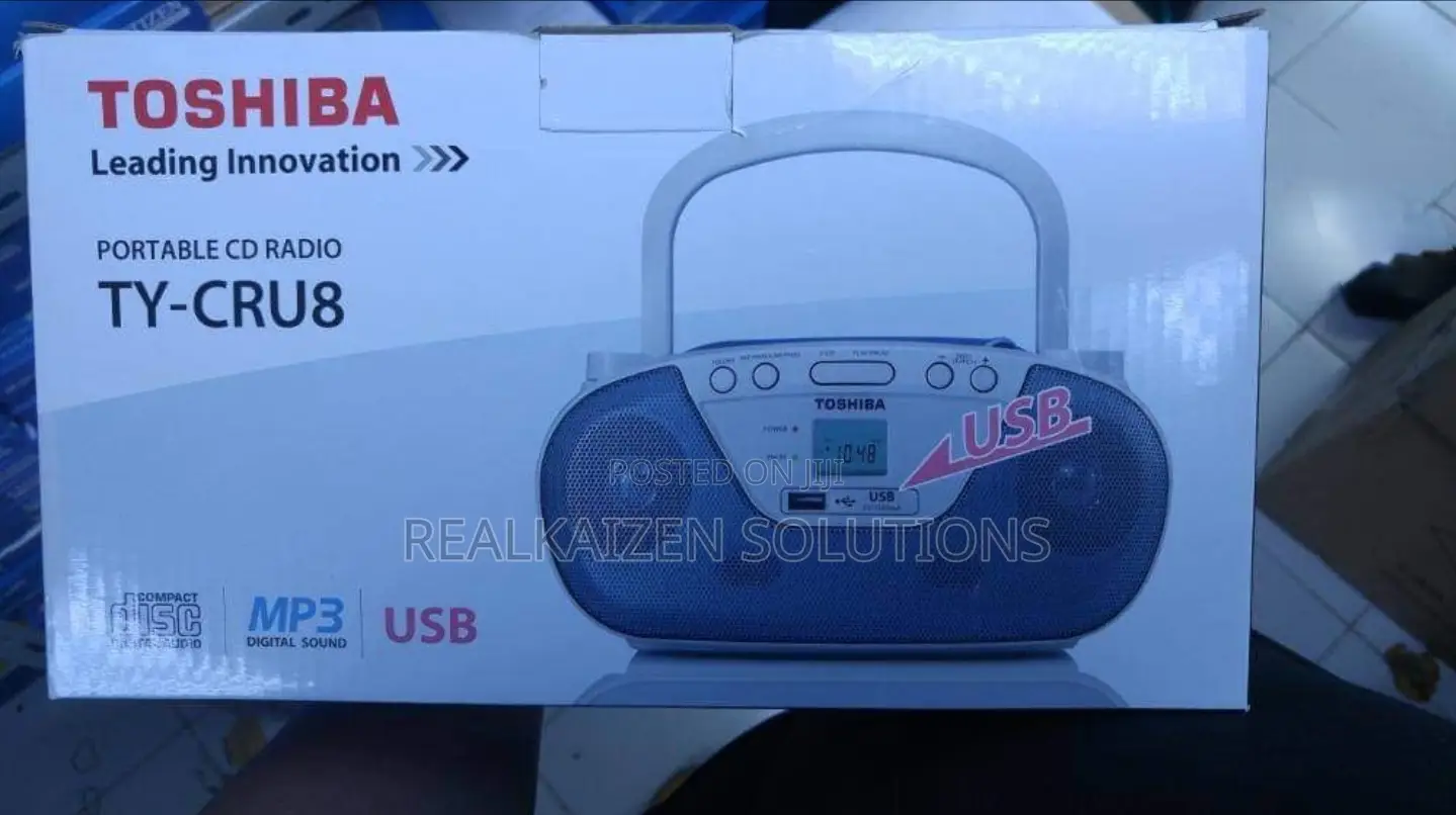 TOSHIBA Portable FM | AM | USB | CD | AUX Digital Radio