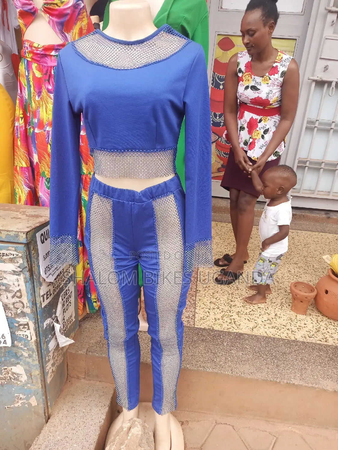 Two Piece Blue