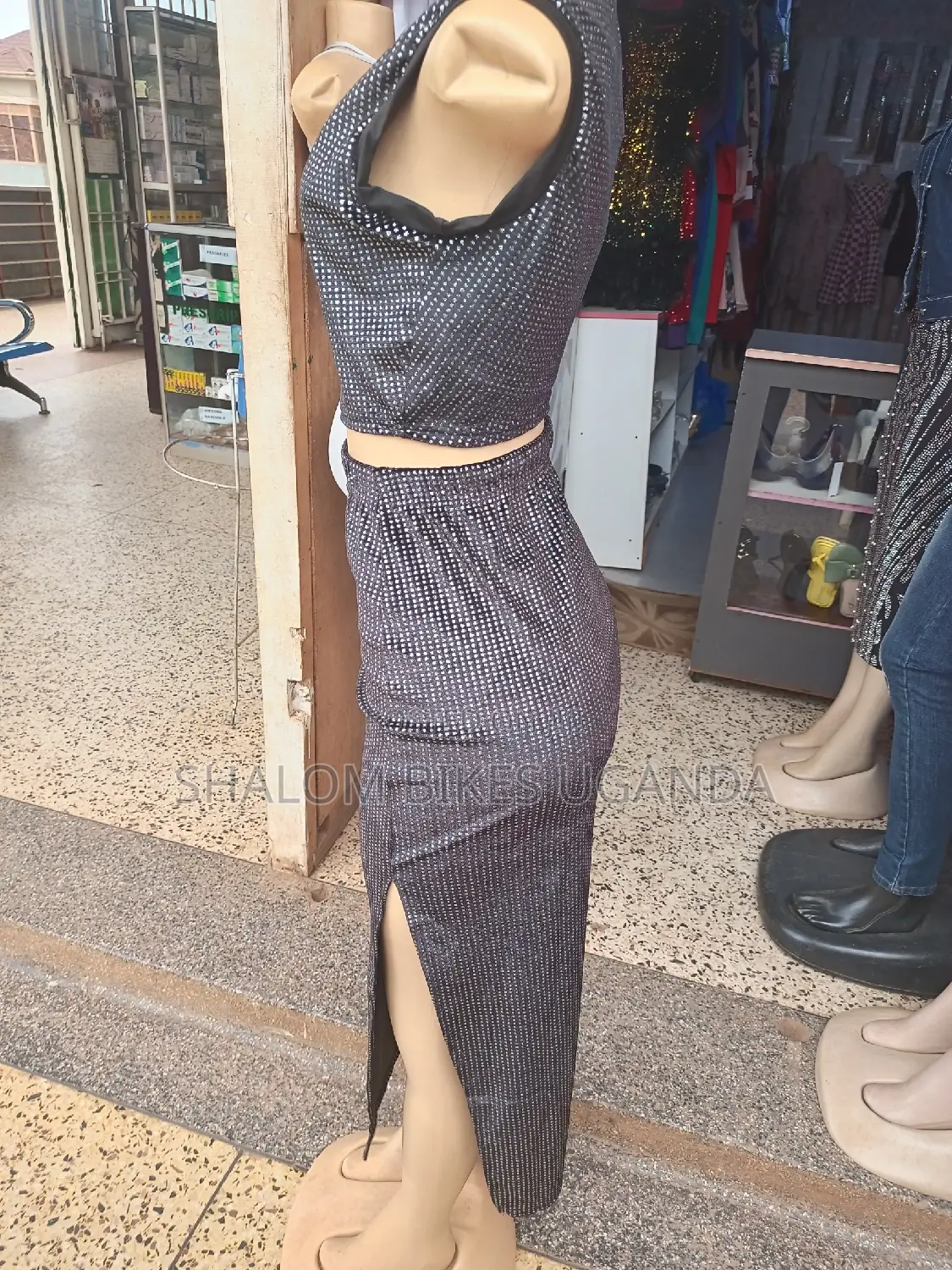 Two Piece Shirt Gray