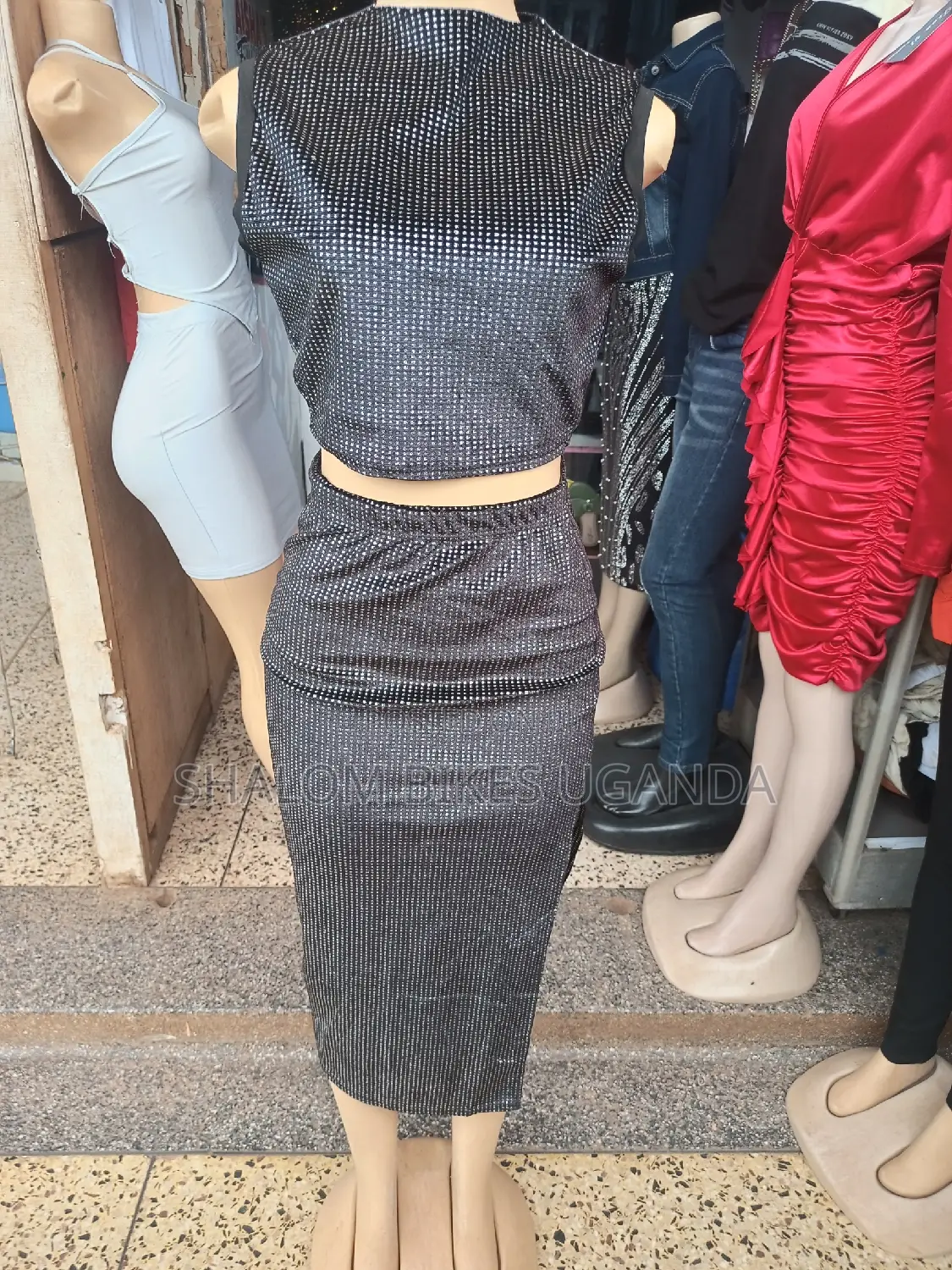 Two Piece Shirt Gray