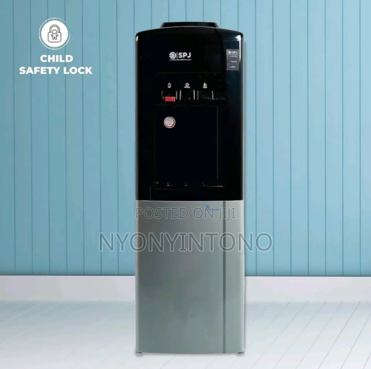 SPJ 3 Tap Water Dispenser With 16litres Fridge.
