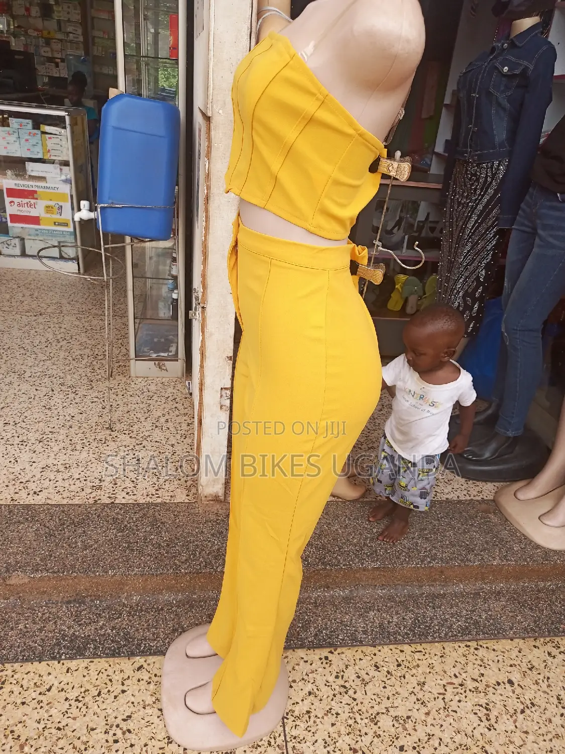 Two Piece Lavish Yellow