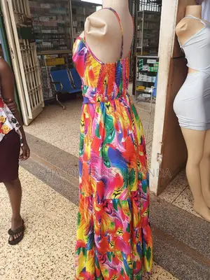 Lovely Beach Multicolor Dress