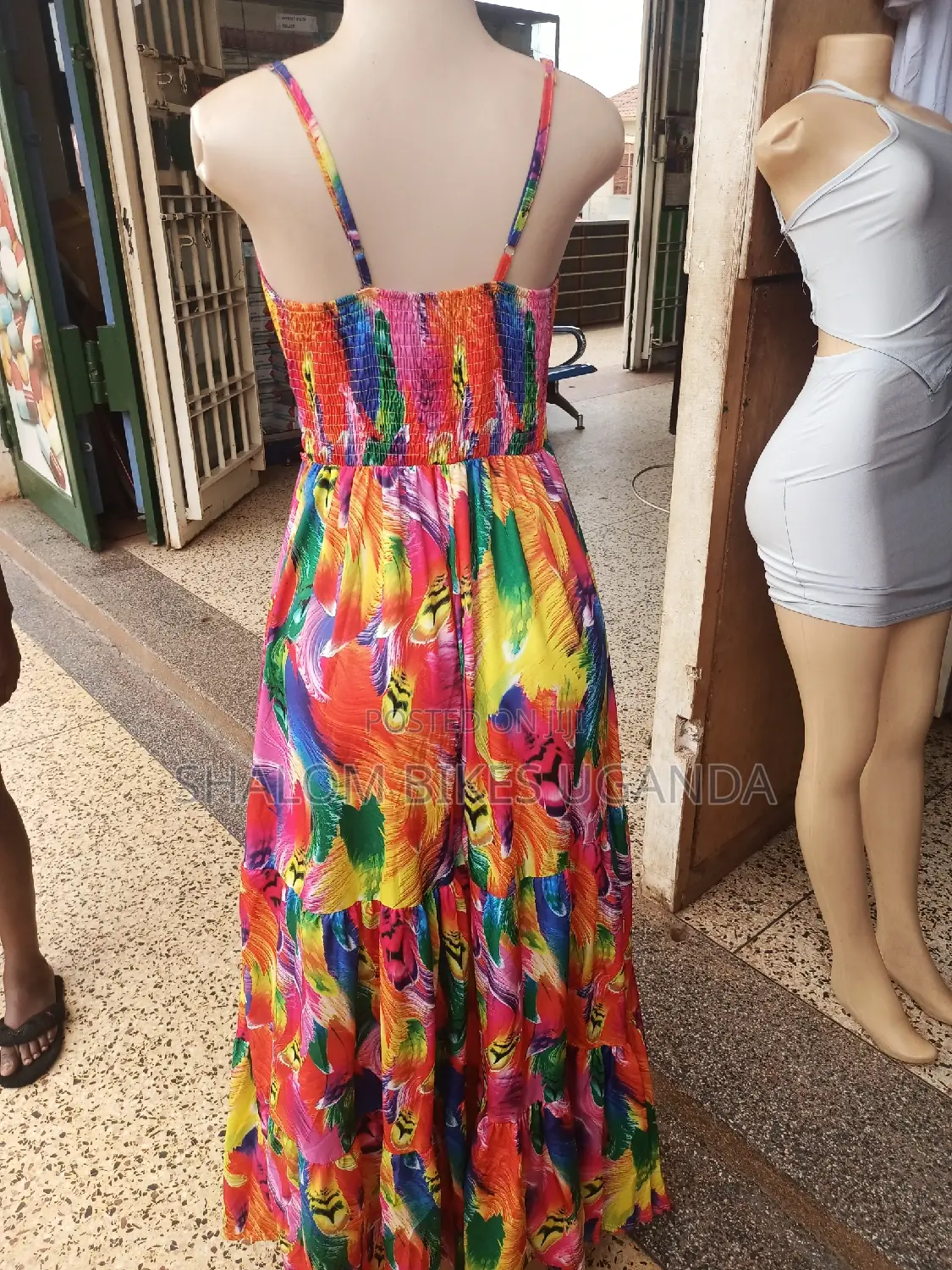 Lovely Beach Multicolor Dress