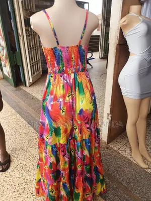 Lovely Beach Multicolor Dress