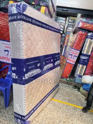 Rosefoam Mattress High Density.5*6*8inches. ( Gray)