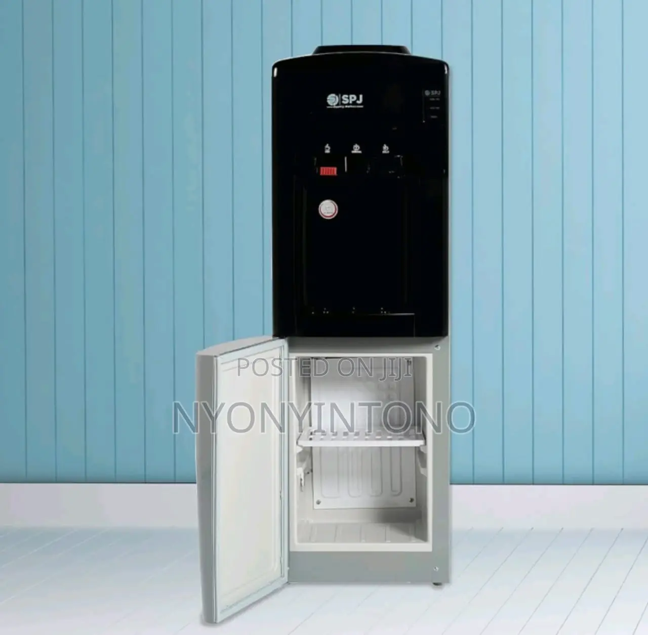 SPJ High Quality 3tap Water Dispenser With 16 Litres Fridge.