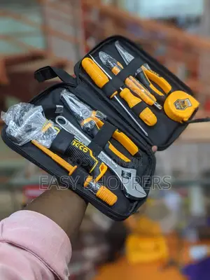 Ingco 9 Pieces Tool Kit With Portable Tool Bag