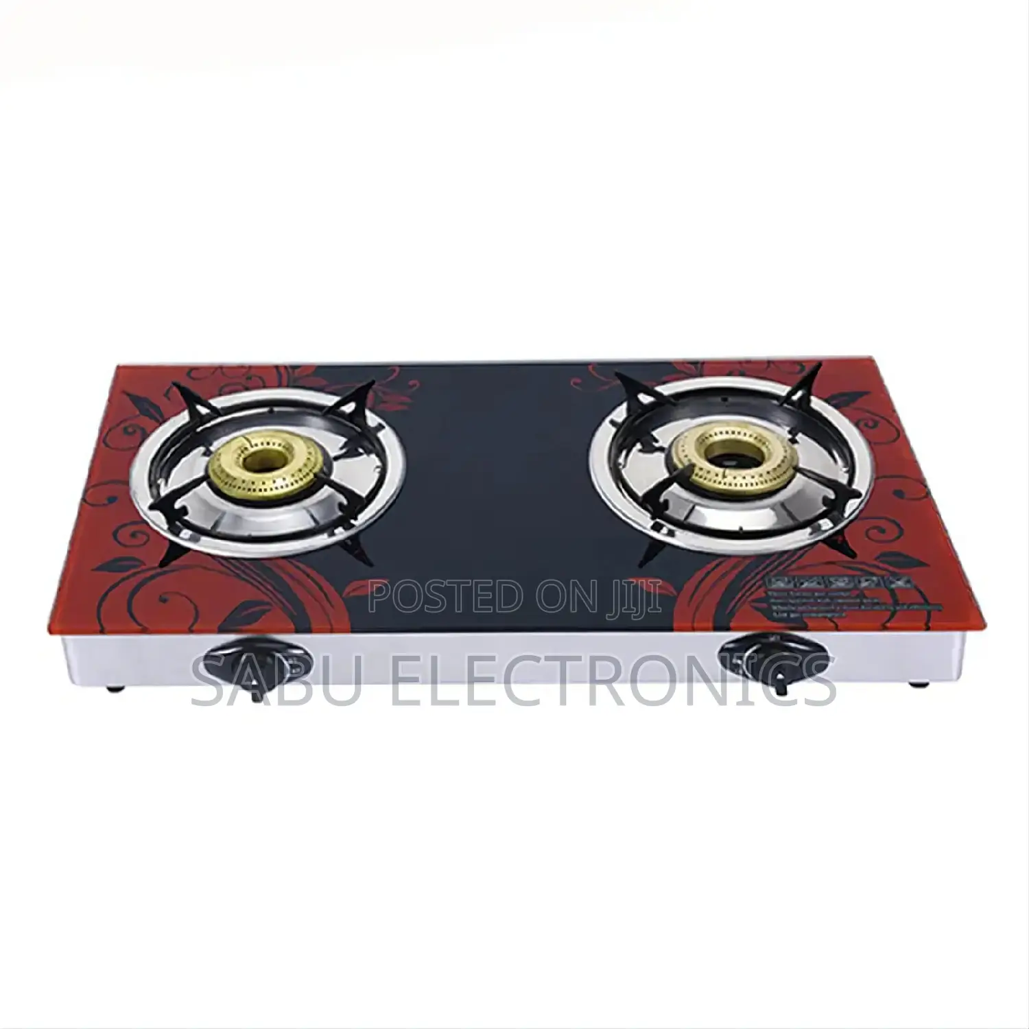 Pixel Glass Gass Stove- Double Arm