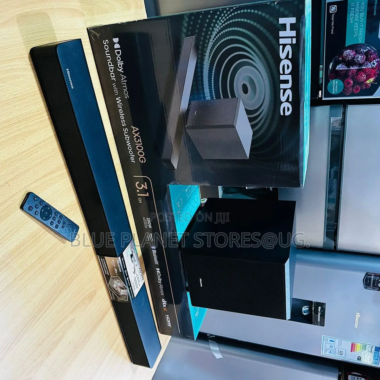 HISENSE 3.1ch Wireless Soundbars \\ 280w \\ AX3100G 