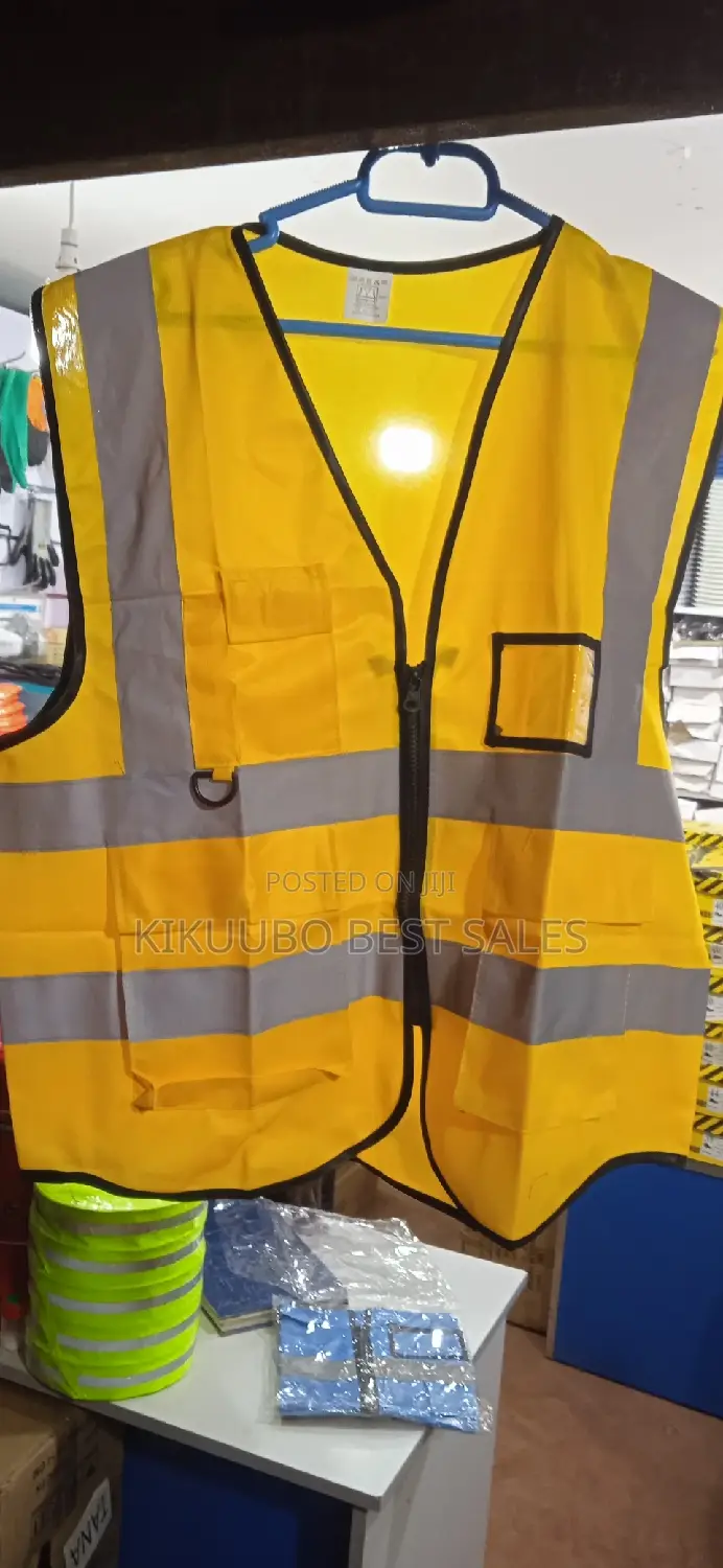 Heavy Duty Reflector Jackets ( Yellow )