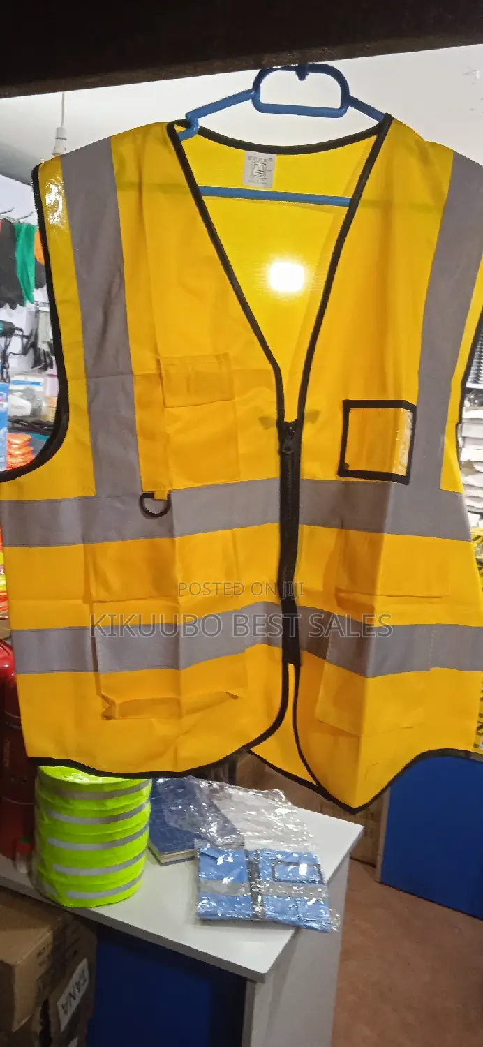 Heavy Duty Reflector Jackets ( Yellow )