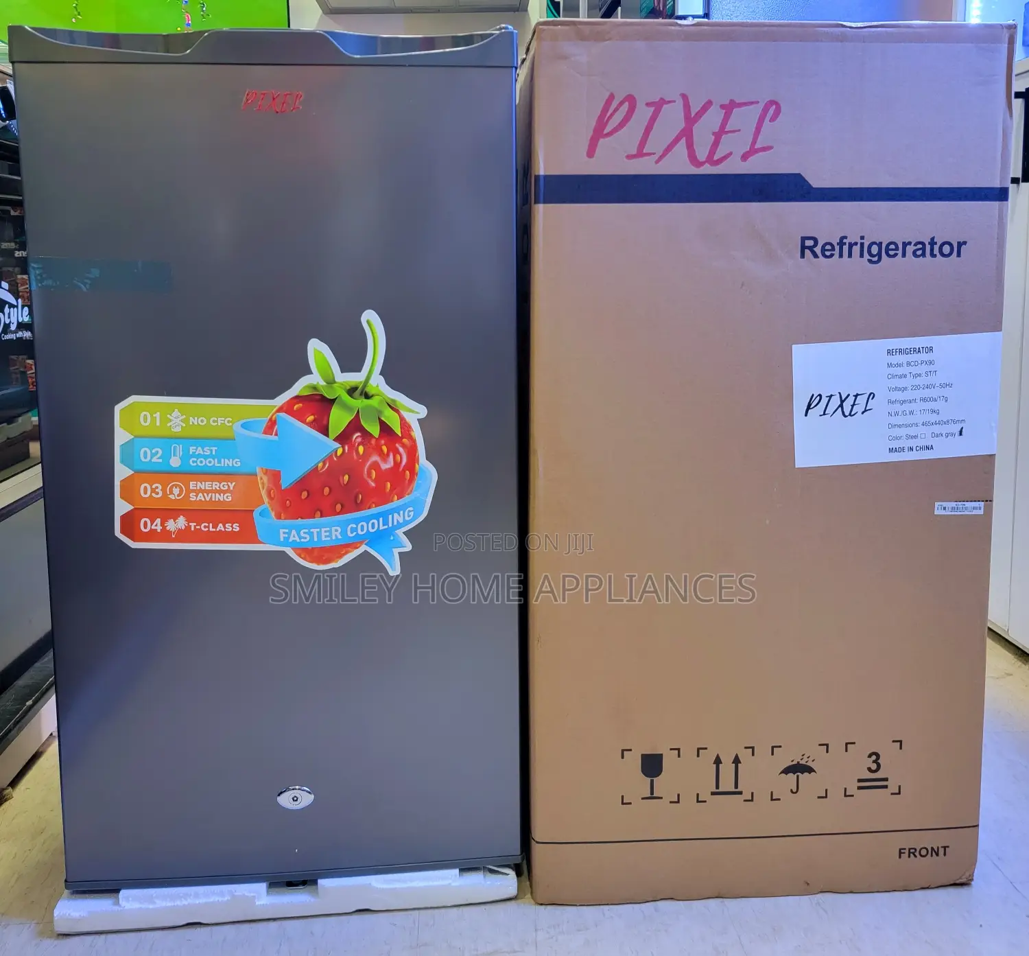 Pixels 120lts Single Door Refrigerator