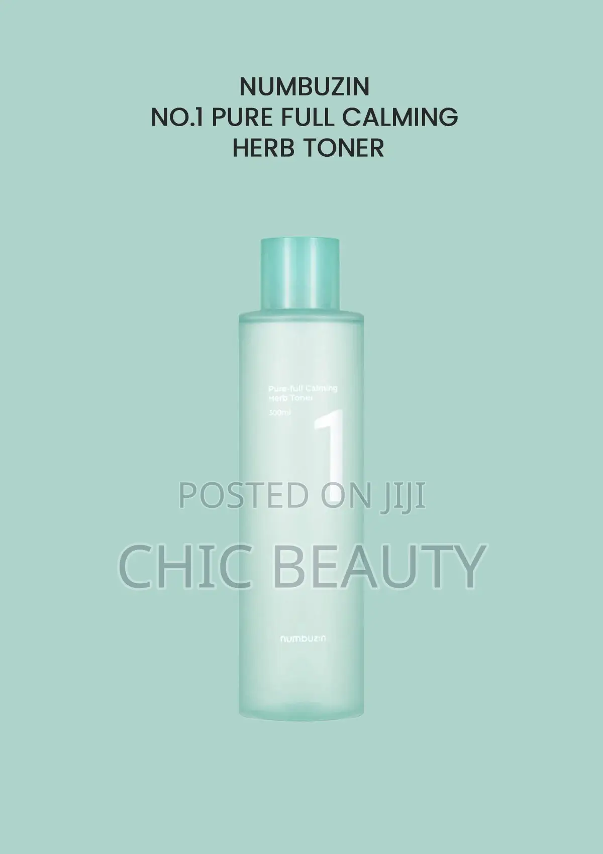 Numbuzin - No.1 Pure-Full Calming Herb Toner 300ml