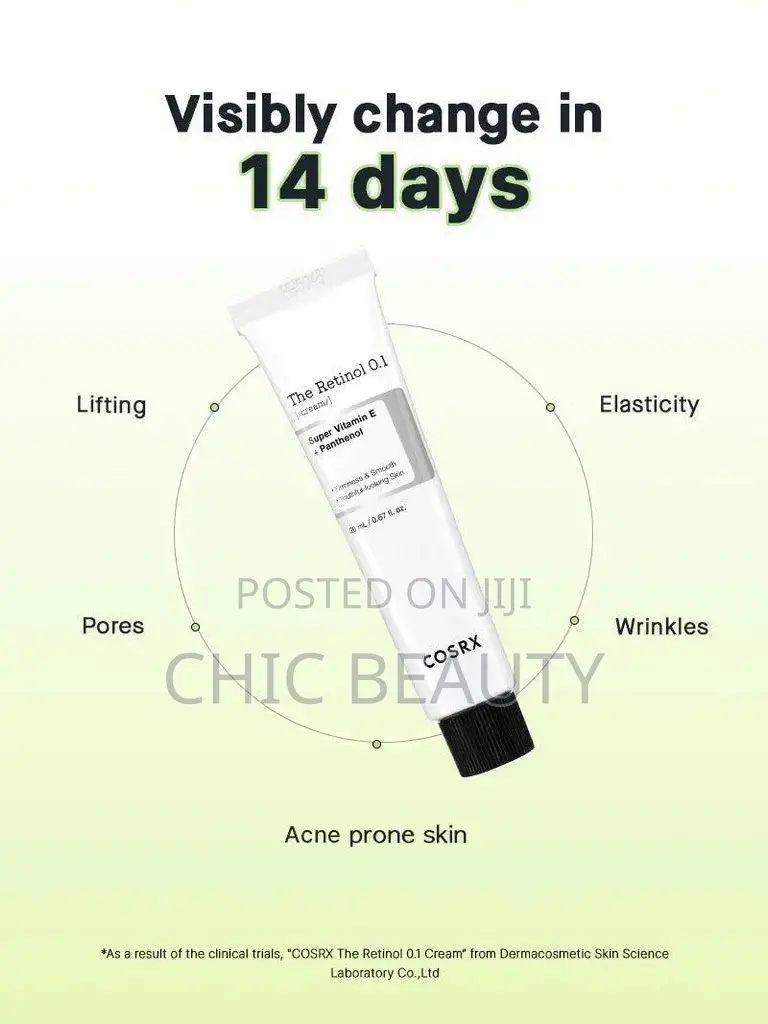 COSRX - The Retinol 0.1 Cream 20ml to Banish Sagginess