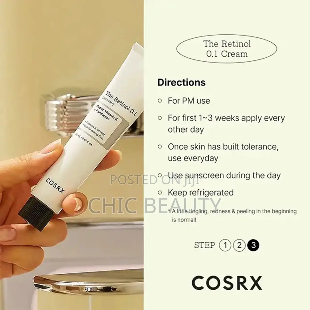 COSRX - The Retinol 0.1 Cream 20ml to Banish Sagginess