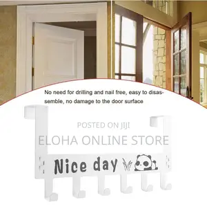 Screw Less Over the Door Hook Hangers