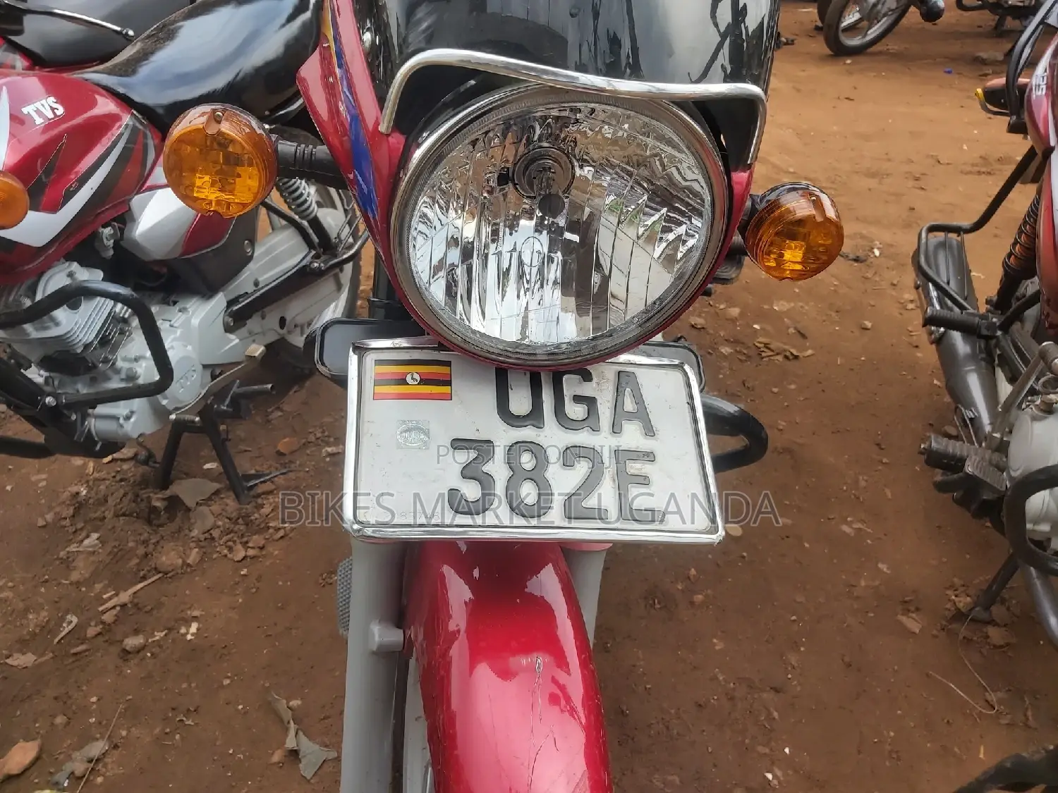 New Bajaj CT 110X 2024 Red