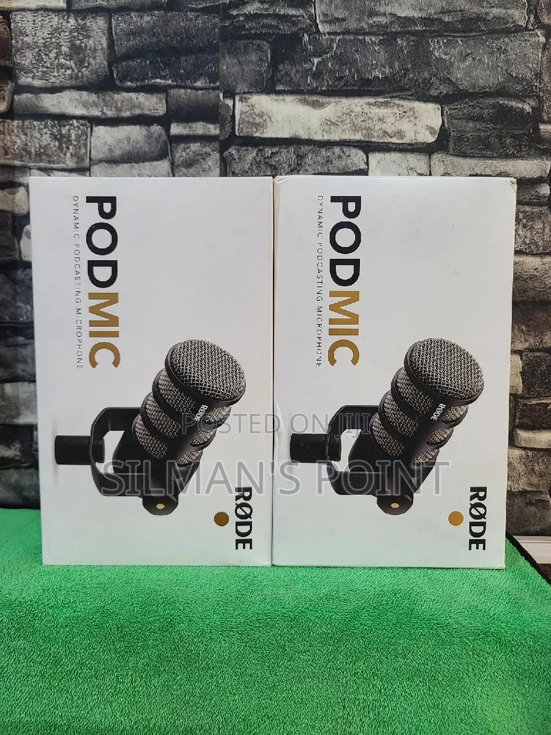 The All New Rode Podmic Dynamic Podcasting Microphone