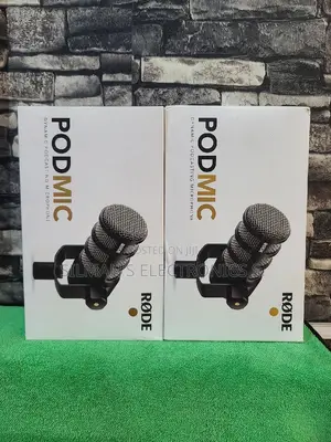 The All New Rode Podmic Dynamic Podcasting Microphone