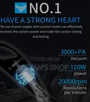 Automatic Car Wireless Vaccum Cleaner