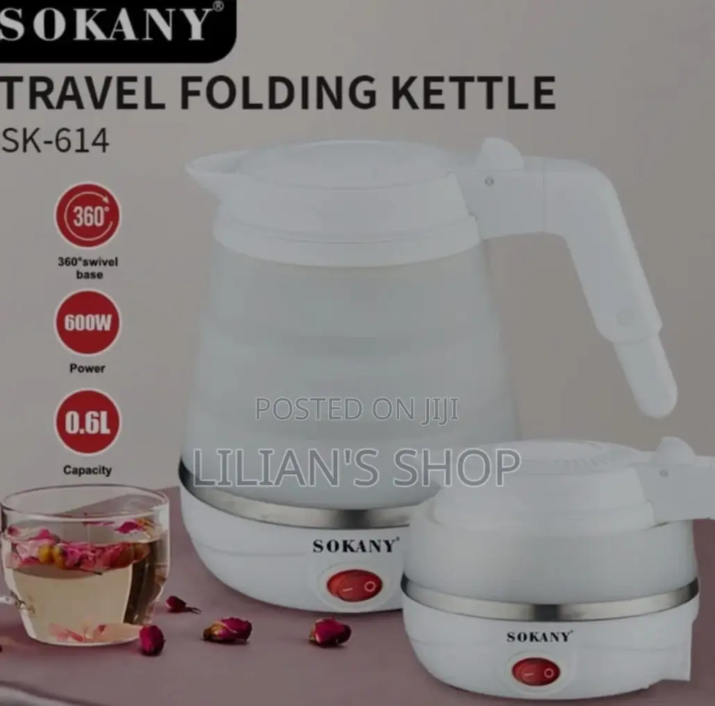 Sokany Travel Folding Kettle